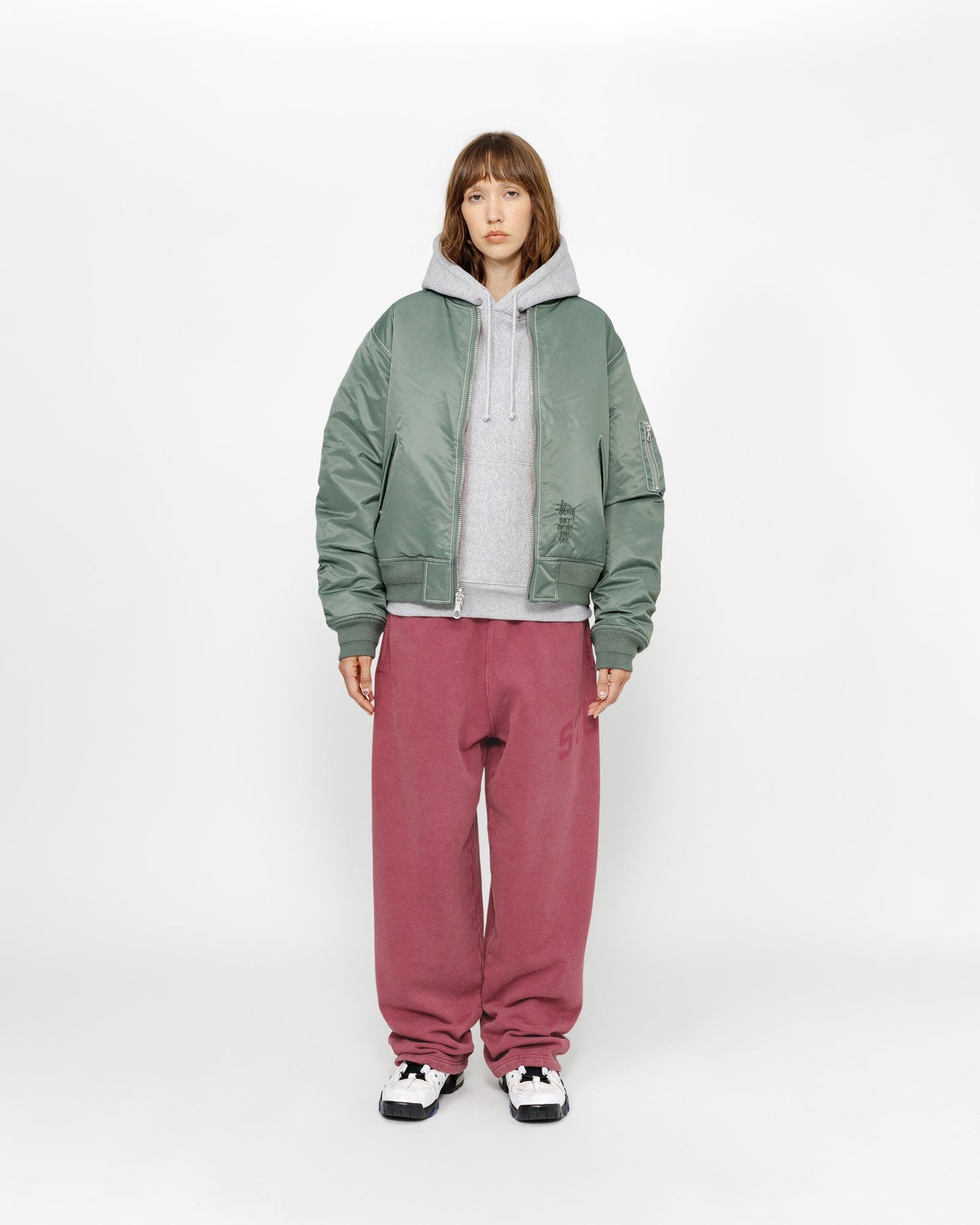 FLEECE PANT FADED GRAPHIC