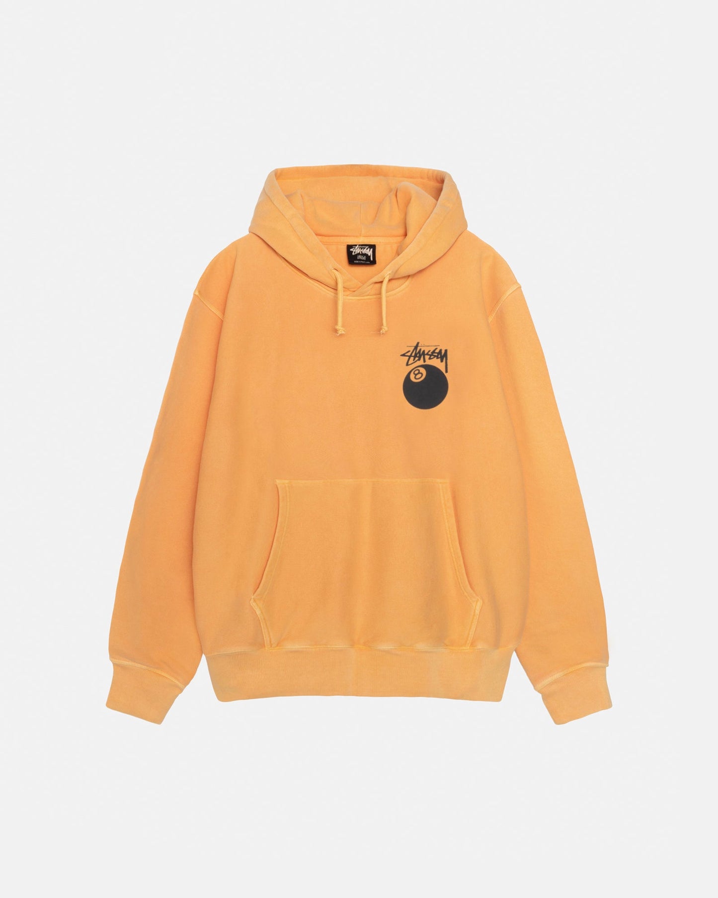 8 BALL HOODIE PIGMENT DYED