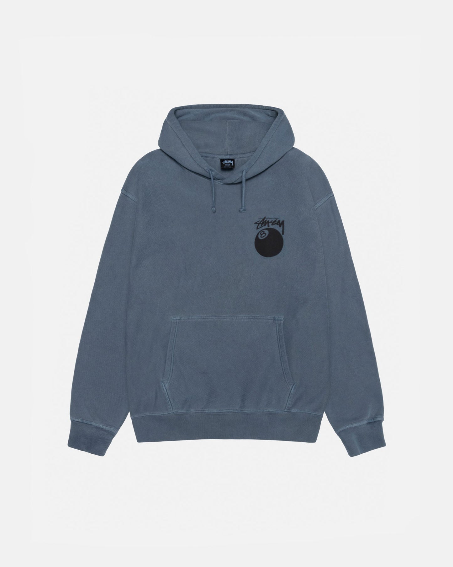 8 BALL HOODIE PIGMENT DYED